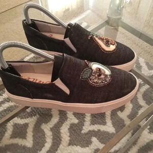 Sam EDelman Evelina slip on sneakers pear apple size 7.5 women